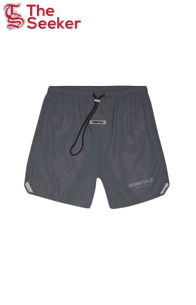 Fear of God Essentials Volley Shorts Black Reflective