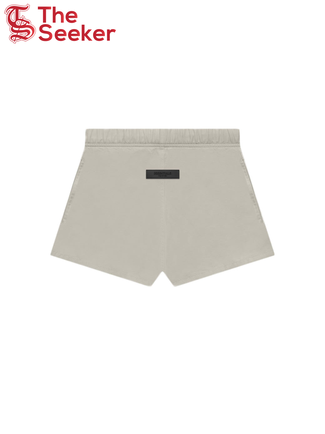 Fear of God Essentials Women's Cotton Running Shorts Smoke