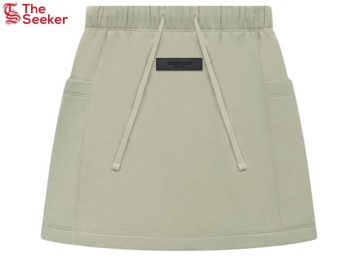 Fear of God Essentials Women's Fleece Skirt Seafoam