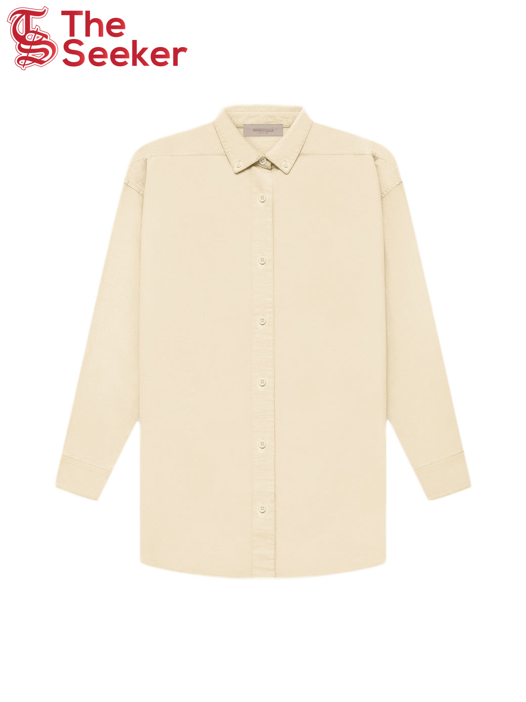 Fear of God Essentials Women's L/S Oxford Egg Shell
