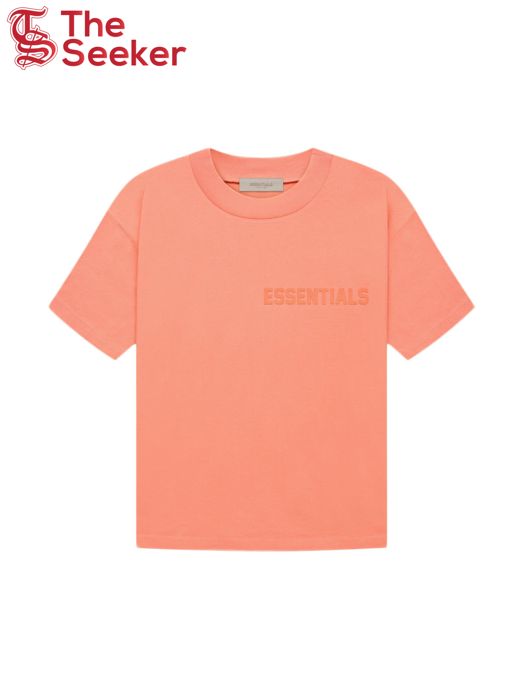Fear of God Essentials Women's S/S T-shirt Coral