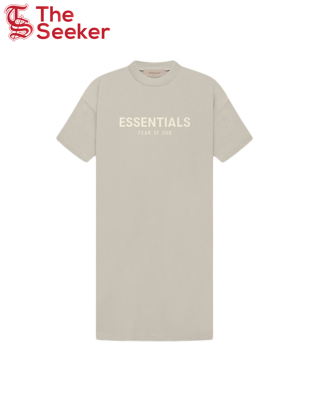 Fear of God Essentials Women's T-shirt Dress Smoke