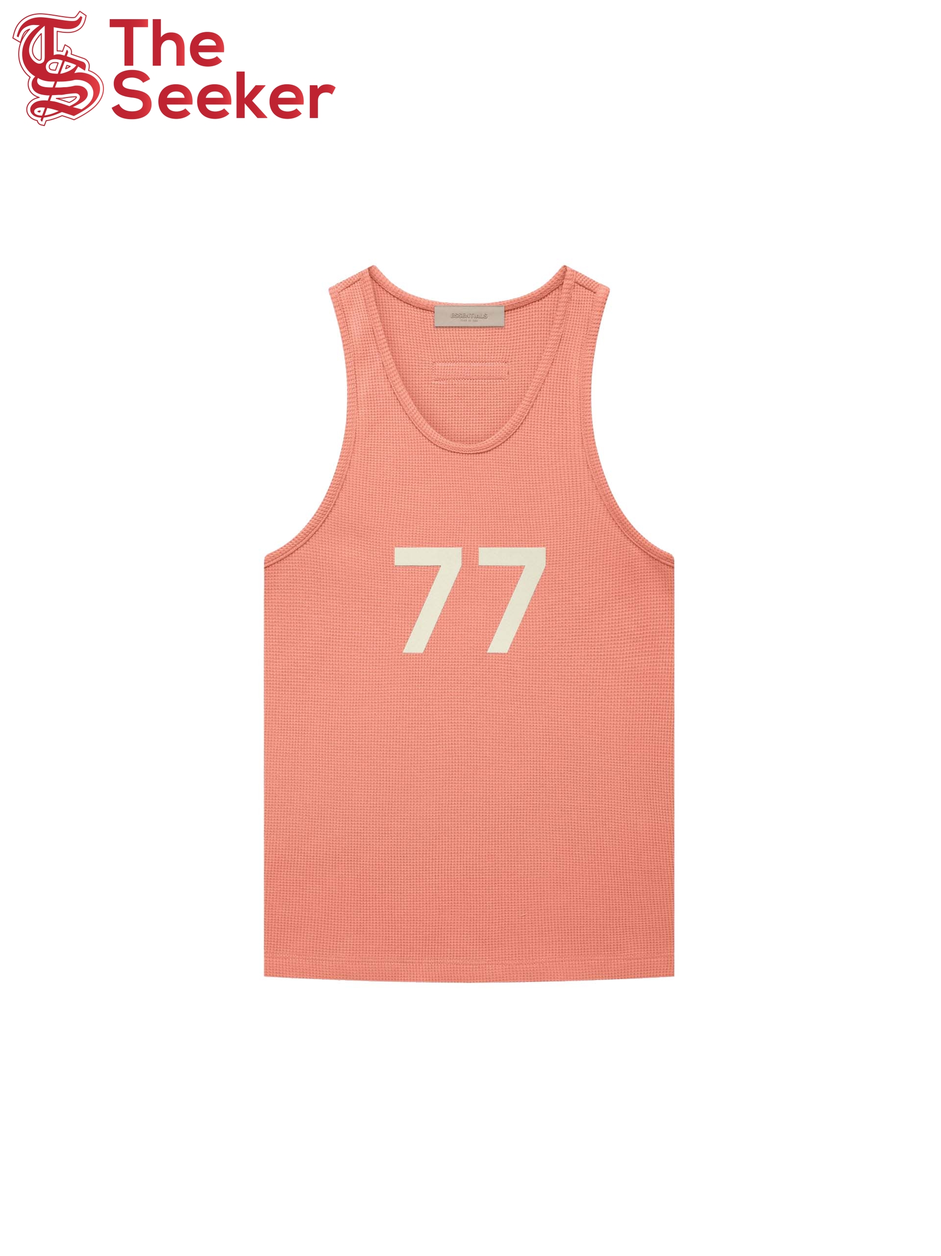 Fear of God Essentials Womens Tank Top (FW22) Coral