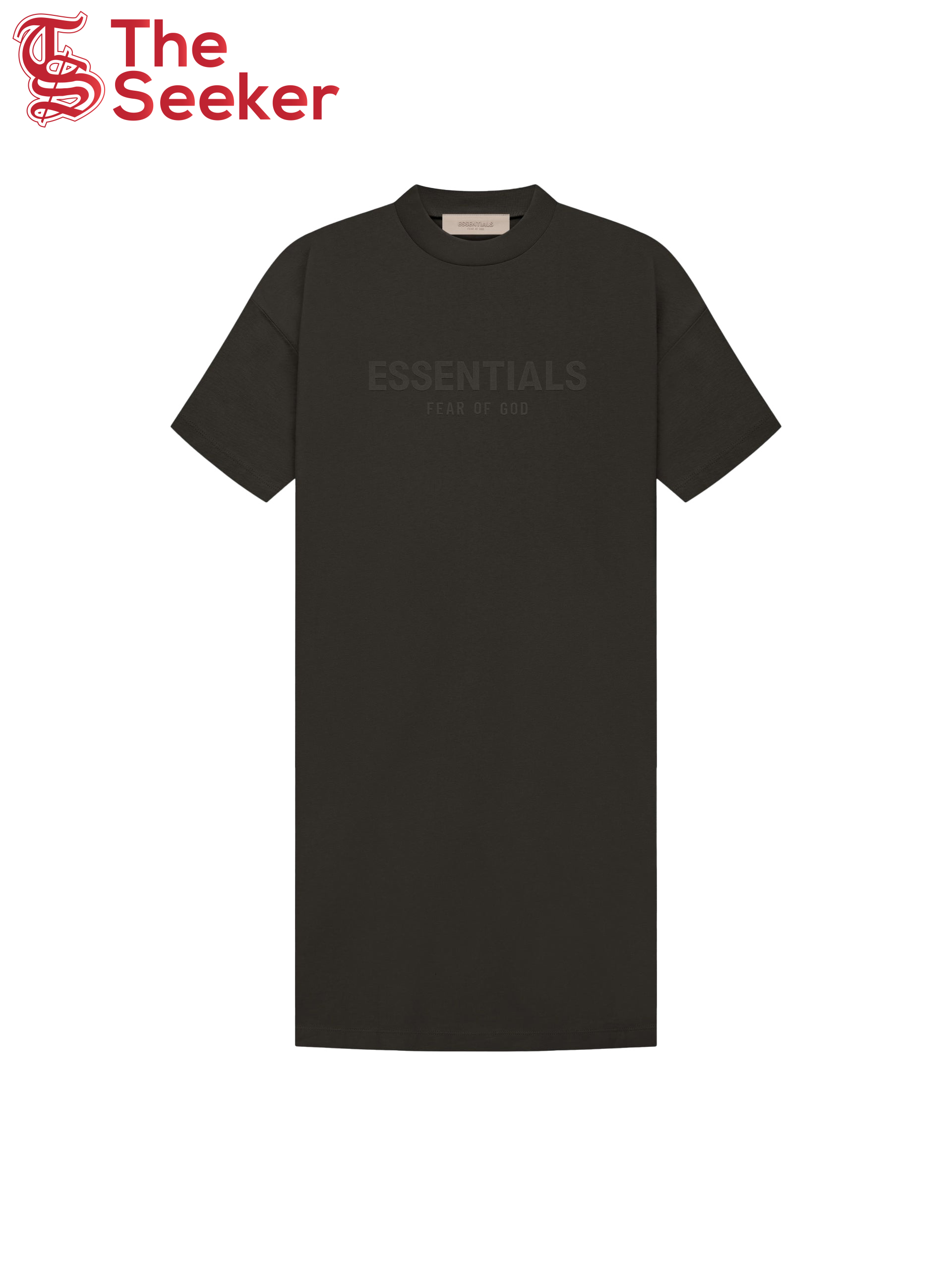 Fear of God Essentials Women's Tee Dress Off Black