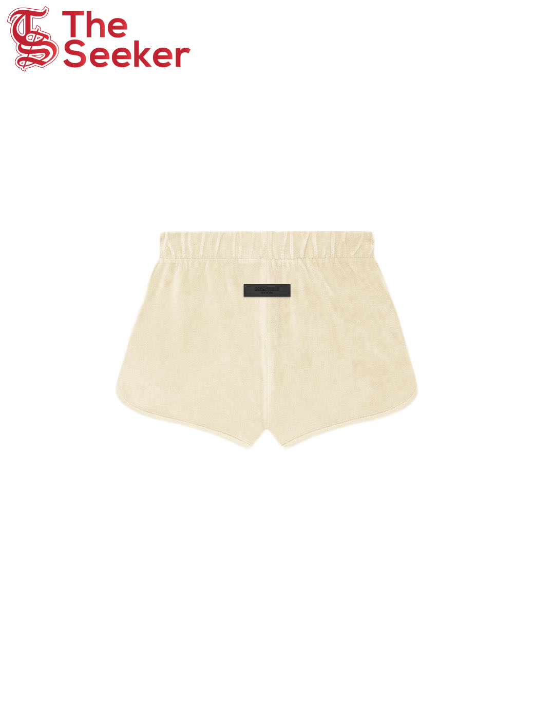 Fear of God Essentials Women's Velour Short Egg Shell