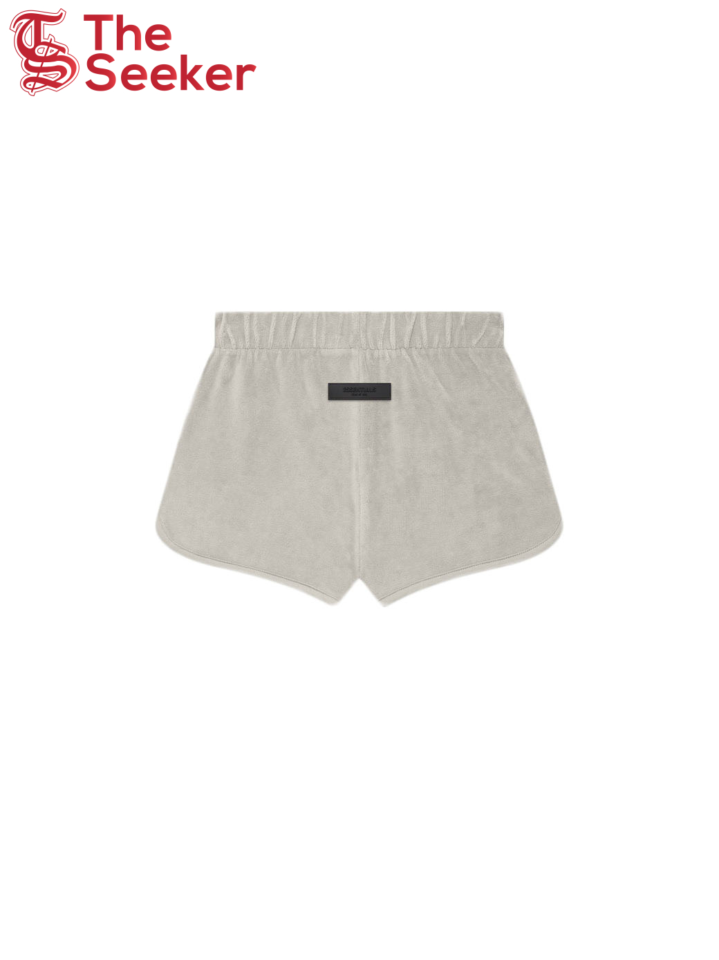 Fear of God Essentials Women's Velour Short Smoke