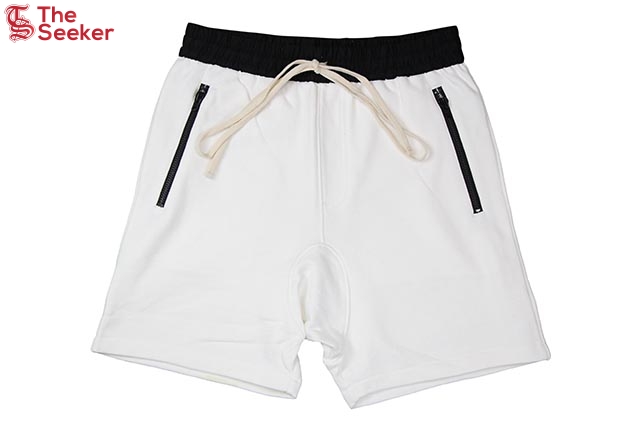 FEAR OF GOD FOG Essentials Drawstring Shorts White