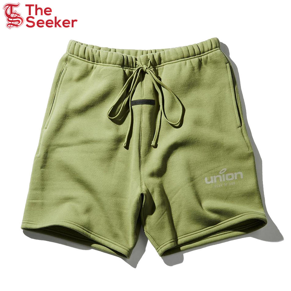 Fear of God x Union 30 Year Vintage Shorts Army