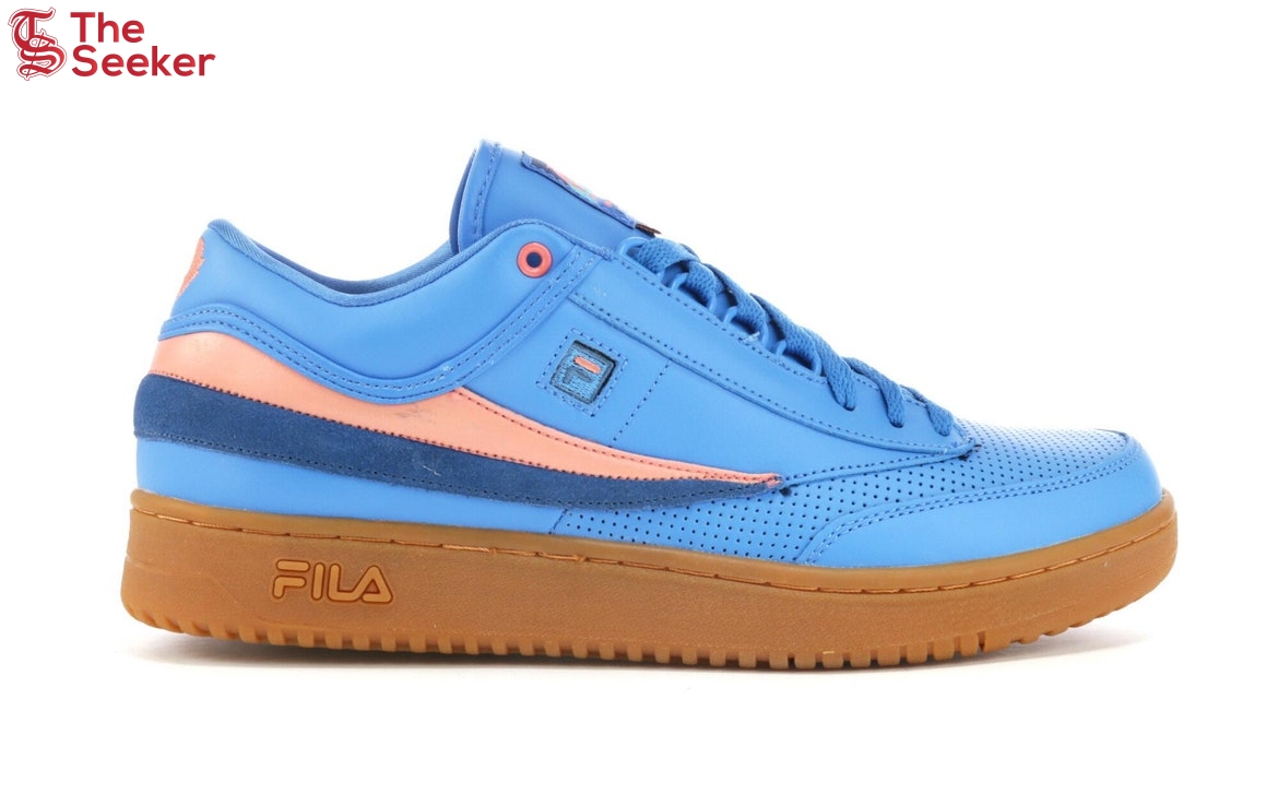 Fila T-1 Mid Pink Dolphin Ghost Blue