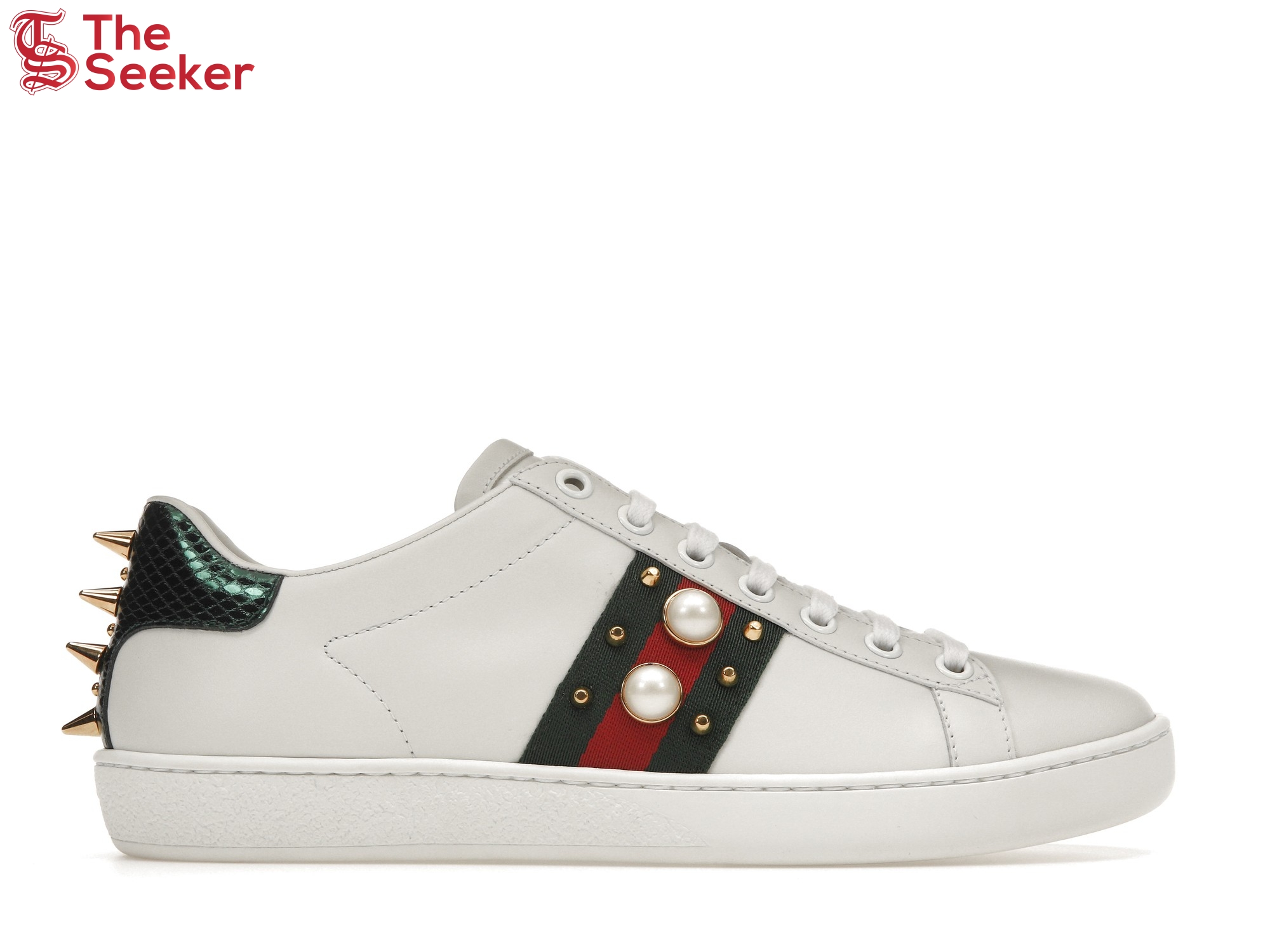 Gucci Ace Studded Pearl (Women's)