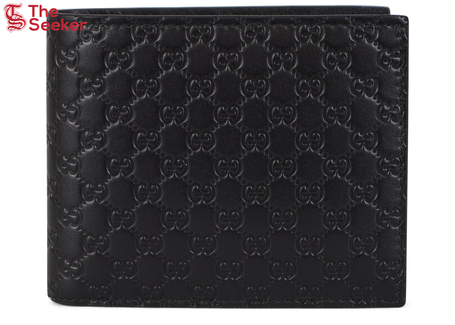 Gucci Bifold Wallet MicroGuccissima Black