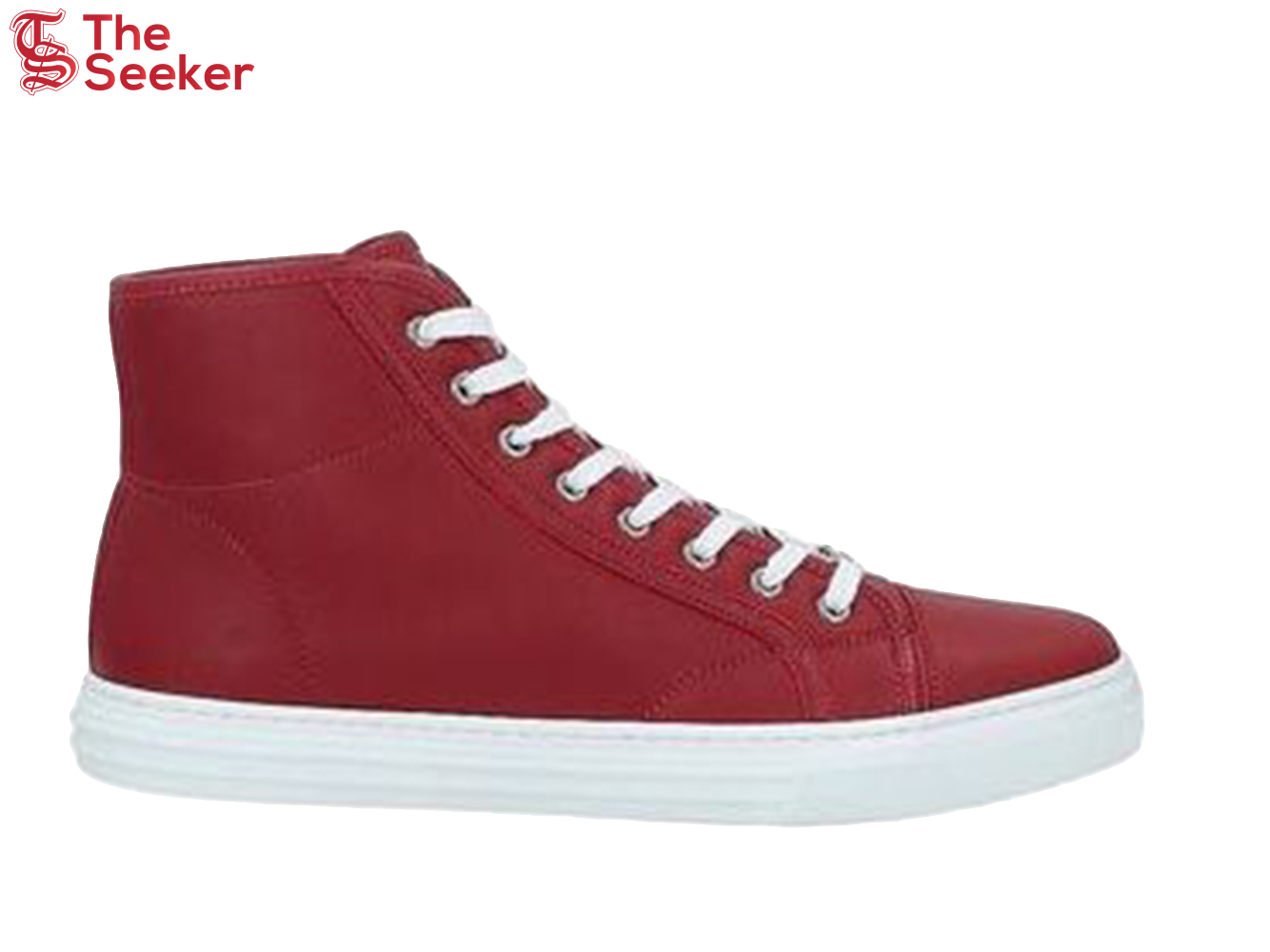 Gucci Leather High Red White