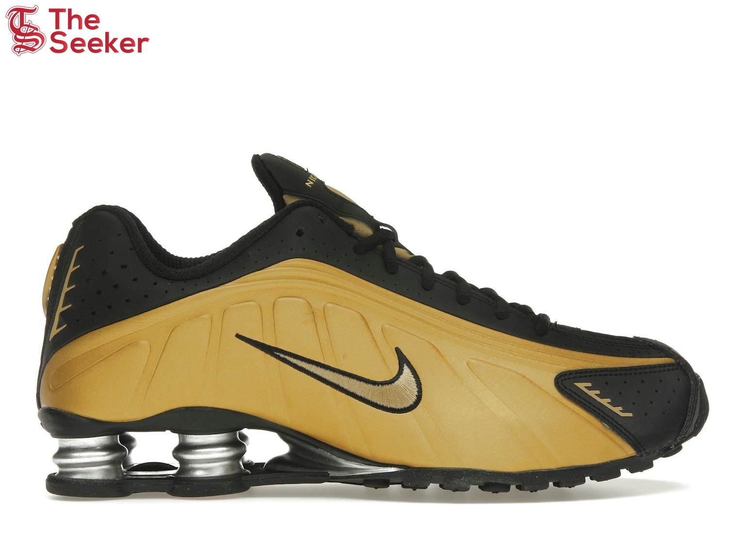 Nike-Shox-R4-Black-Metallic-Gold-(Women's)-AR3565-005