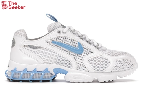 Nike-Air-Zoom-Spiridon-Cage-2-White-University-Blue-(Women's)-CD3613-100