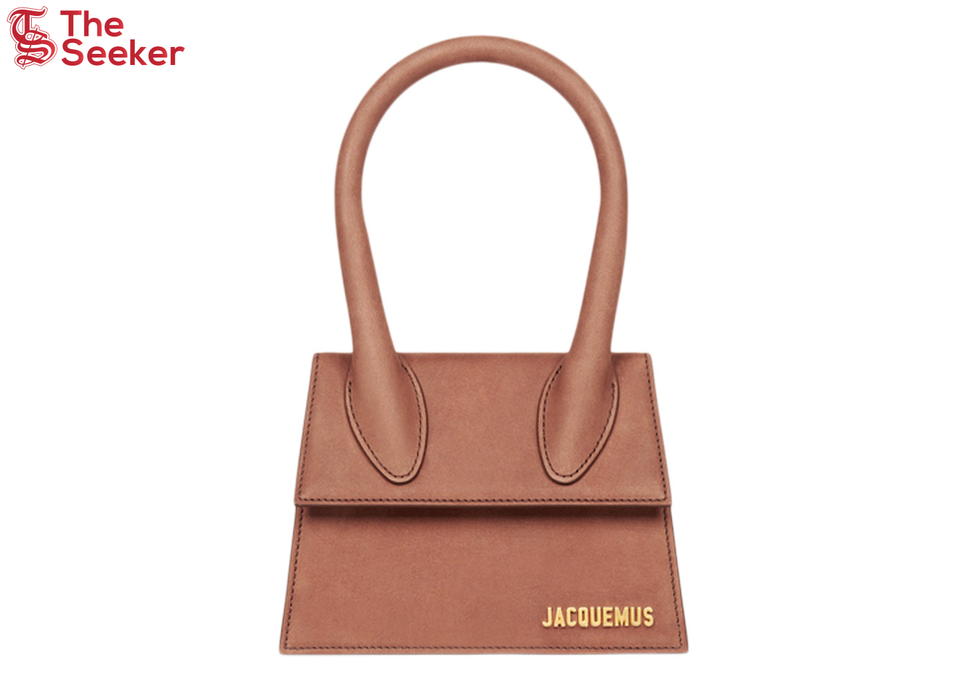 Jacquemus Le Chiquito Moyen Signature Handbag Brown