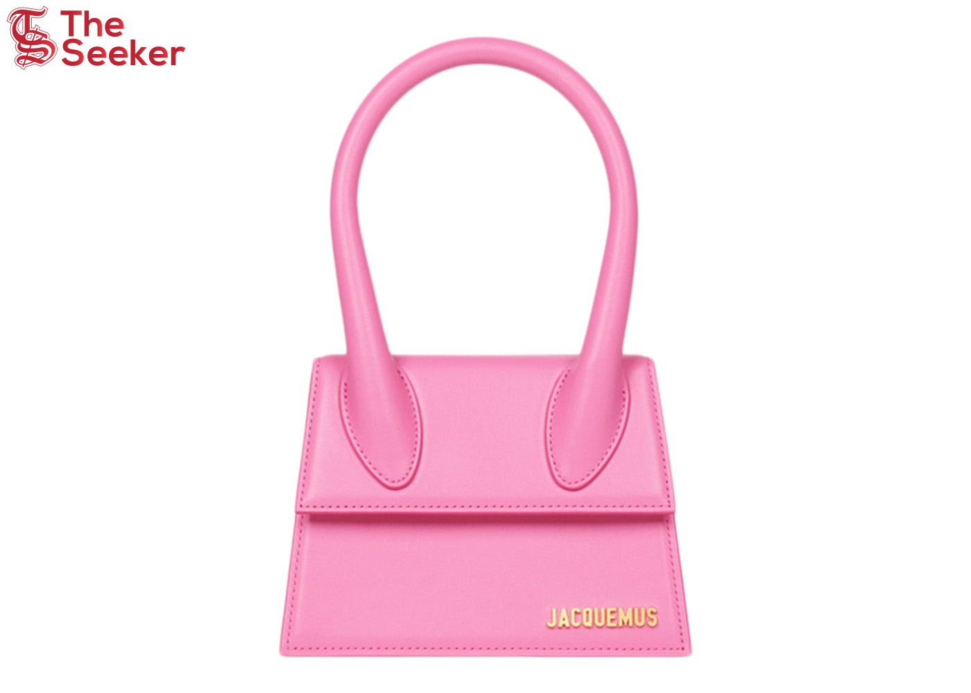 Jacquemus Le Chiquito Moyen Signature Handbag Pink