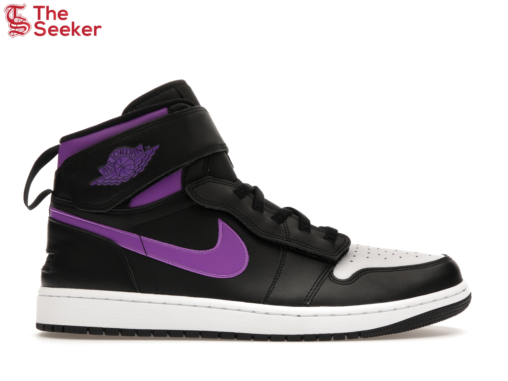 Jordan 1 High FlyEase Black Bright Violet