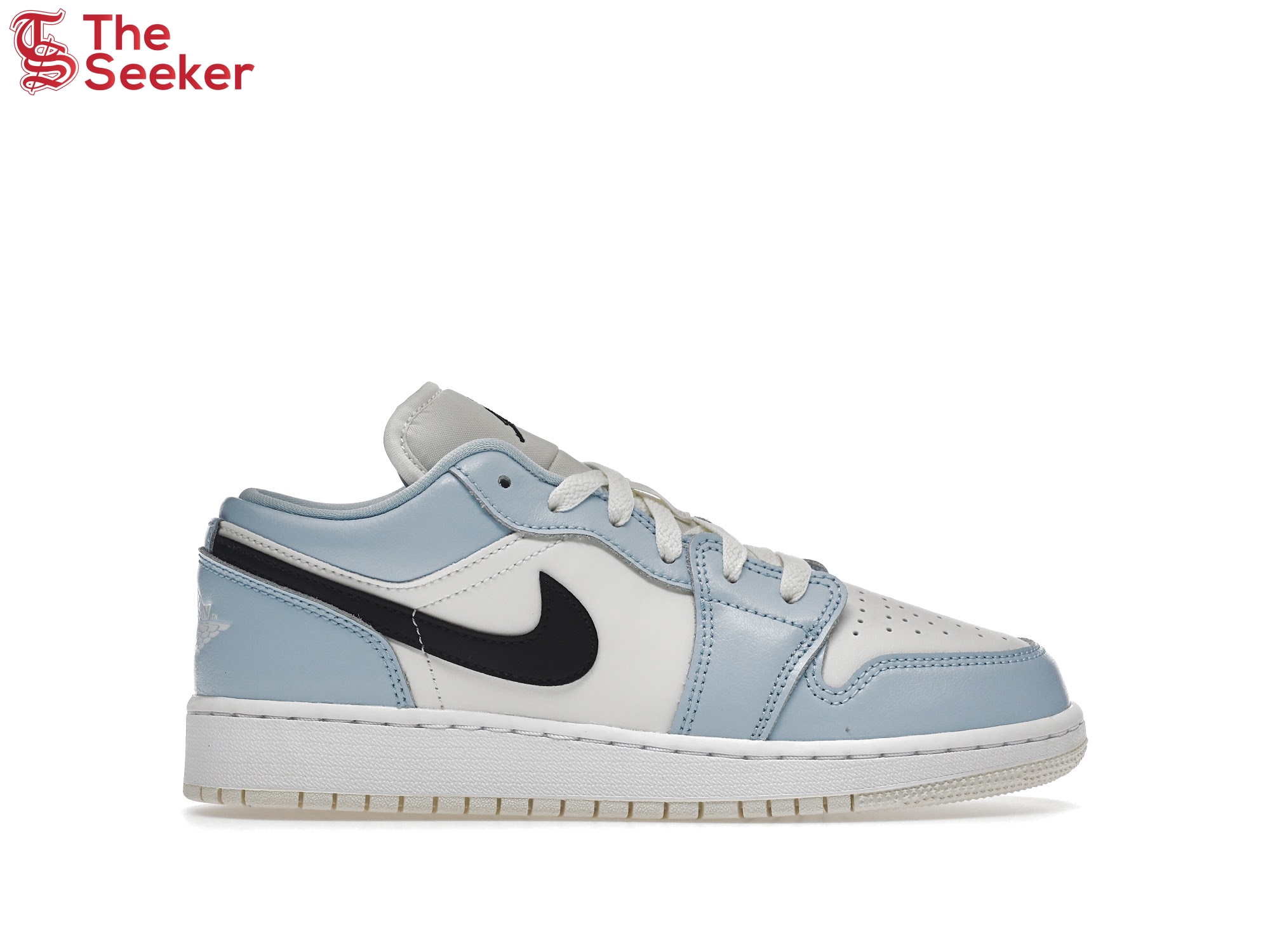 Jordan 1 Low Ice Blue Black (GS)