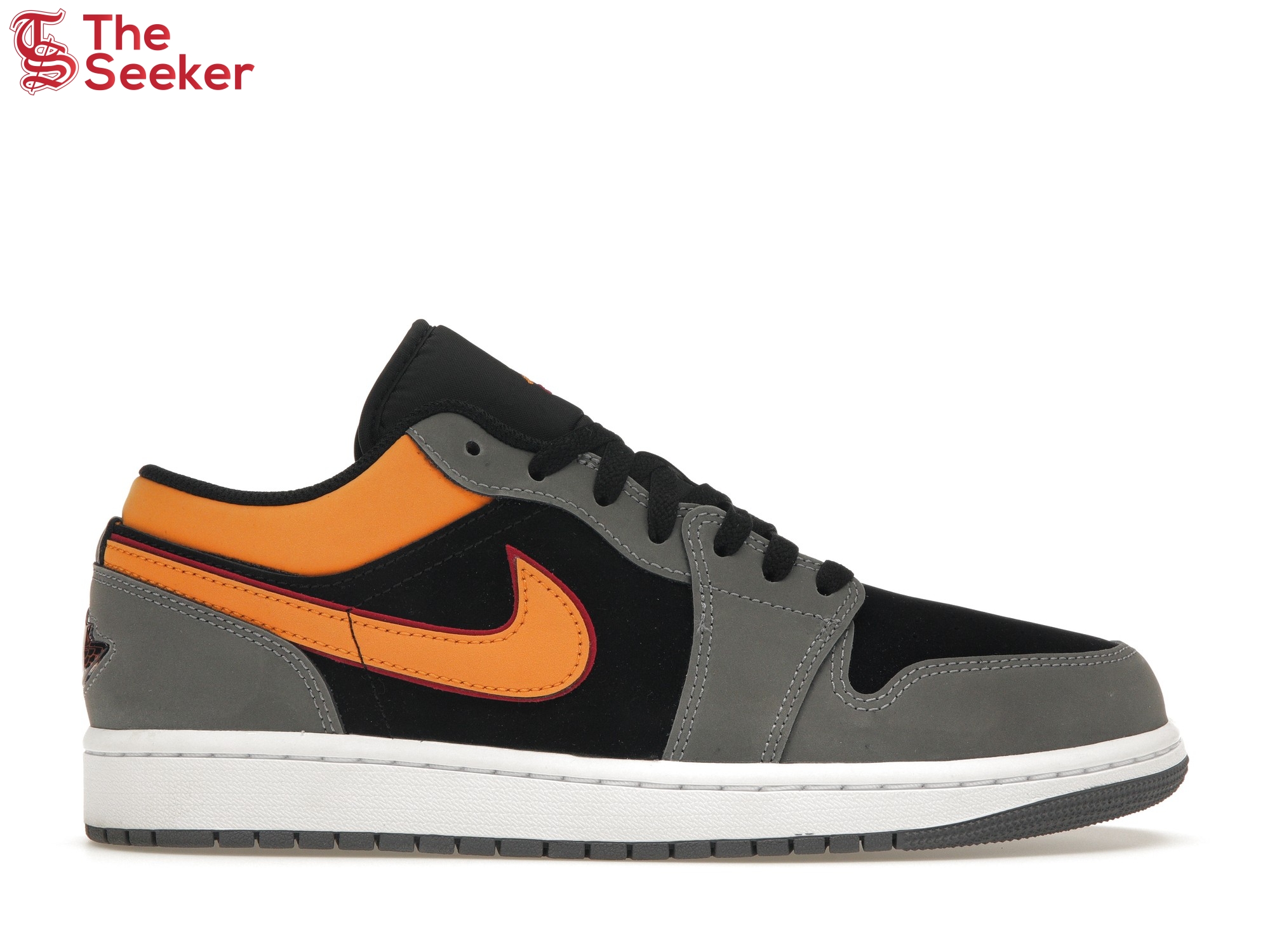 Jordan 1 Low SE Light Graphite Vivid Orange