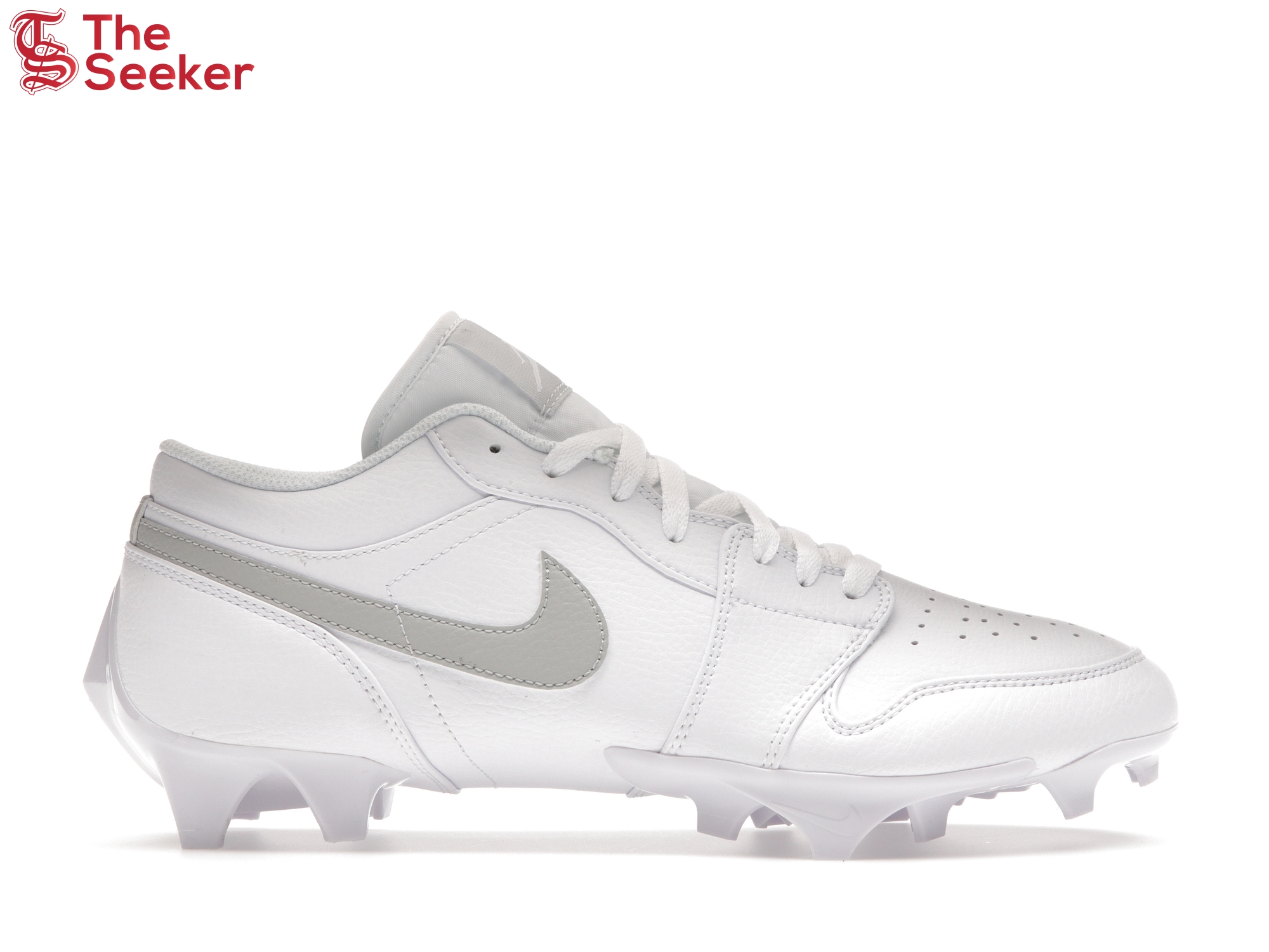 Jordan 1 Low TD Cleat White Grey Fog