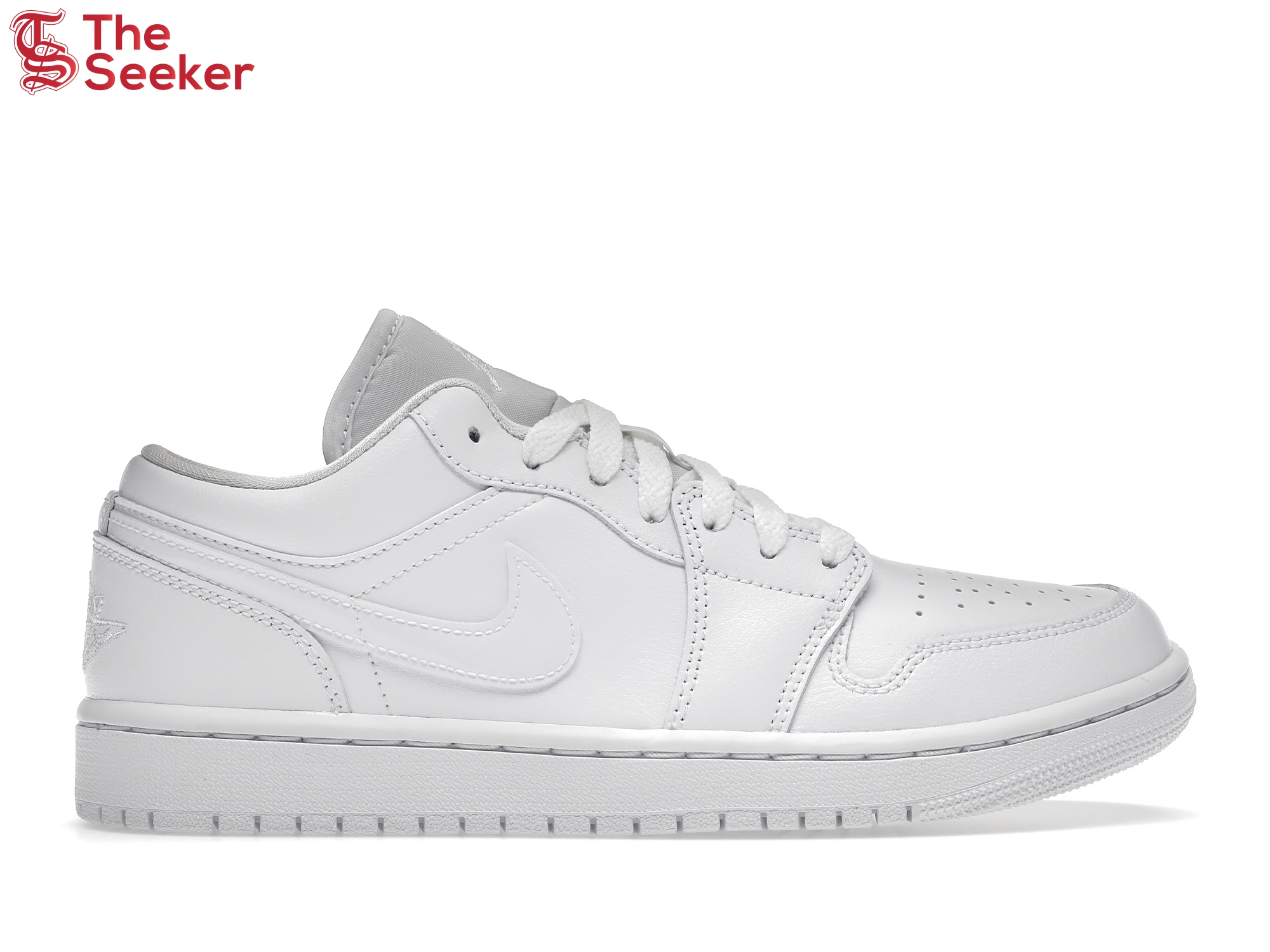 Jordan 1 Low Triple White (2022) (Women's)