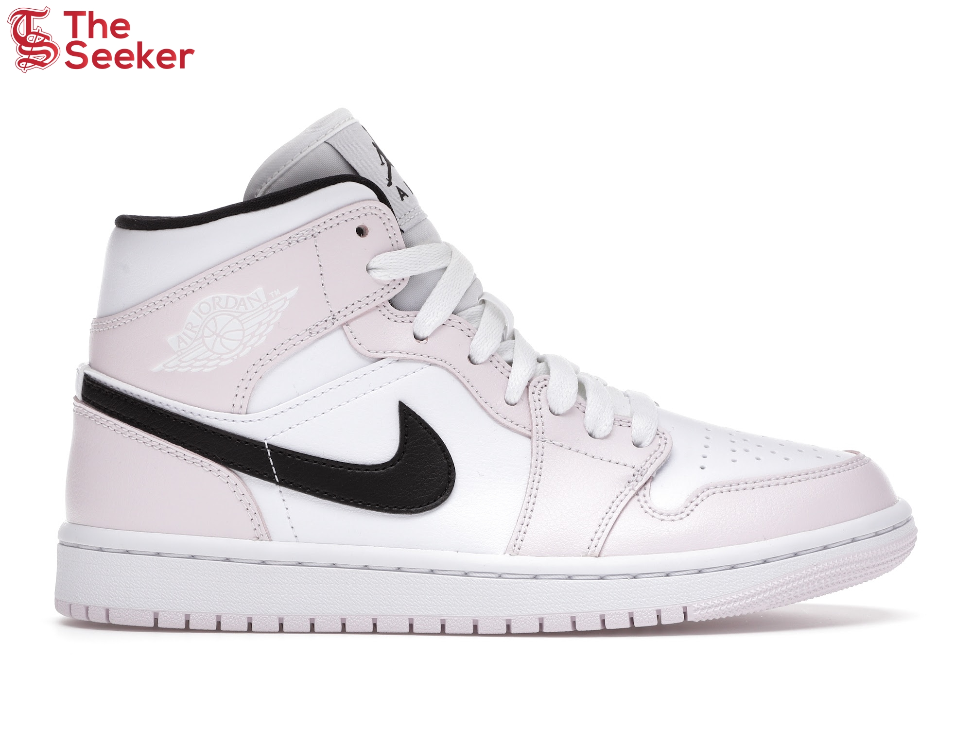 Jordan 1 Mid Barely Rose (Women's)