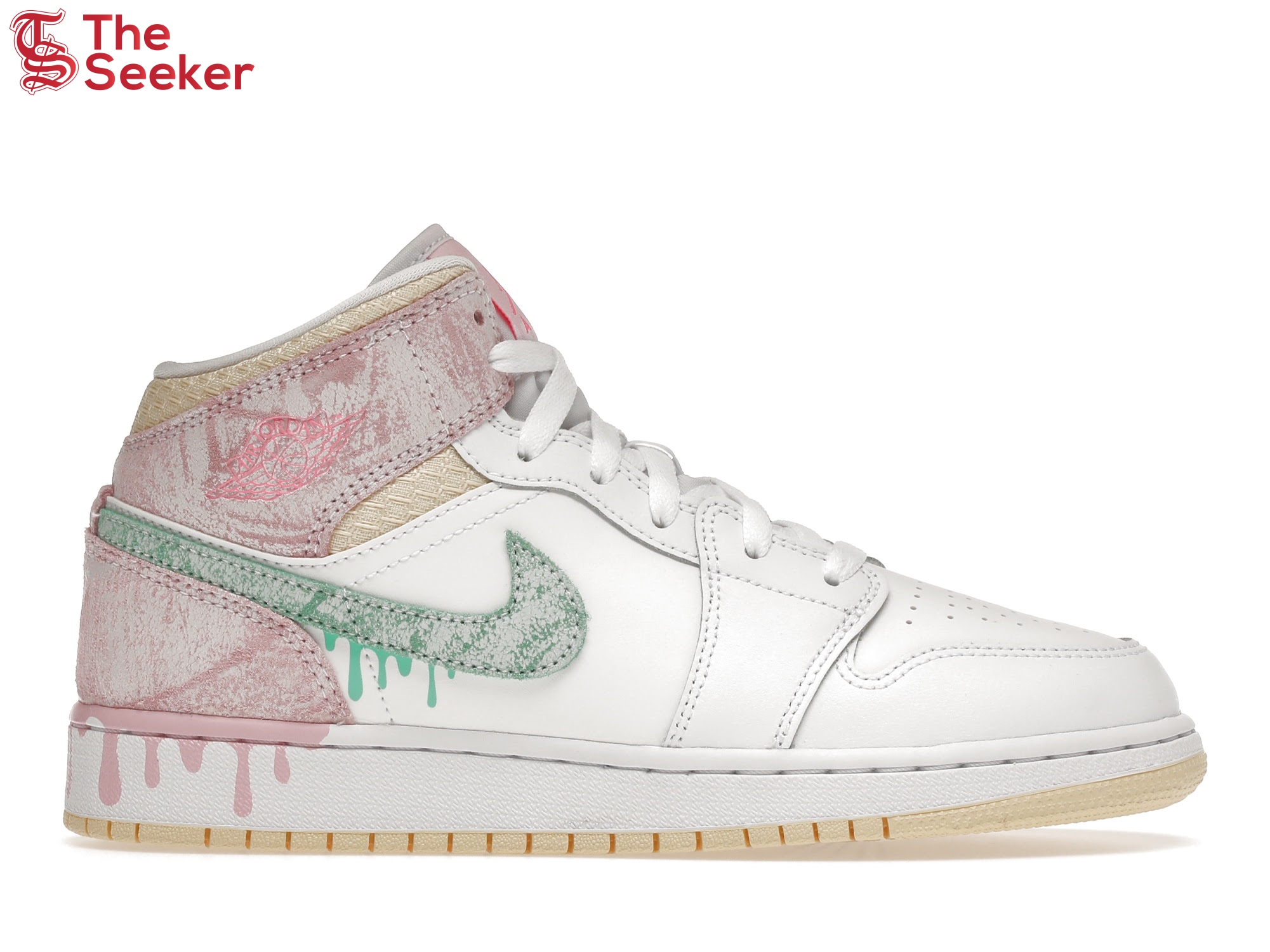 Jordan 1 Mid Paint Drip (GS)