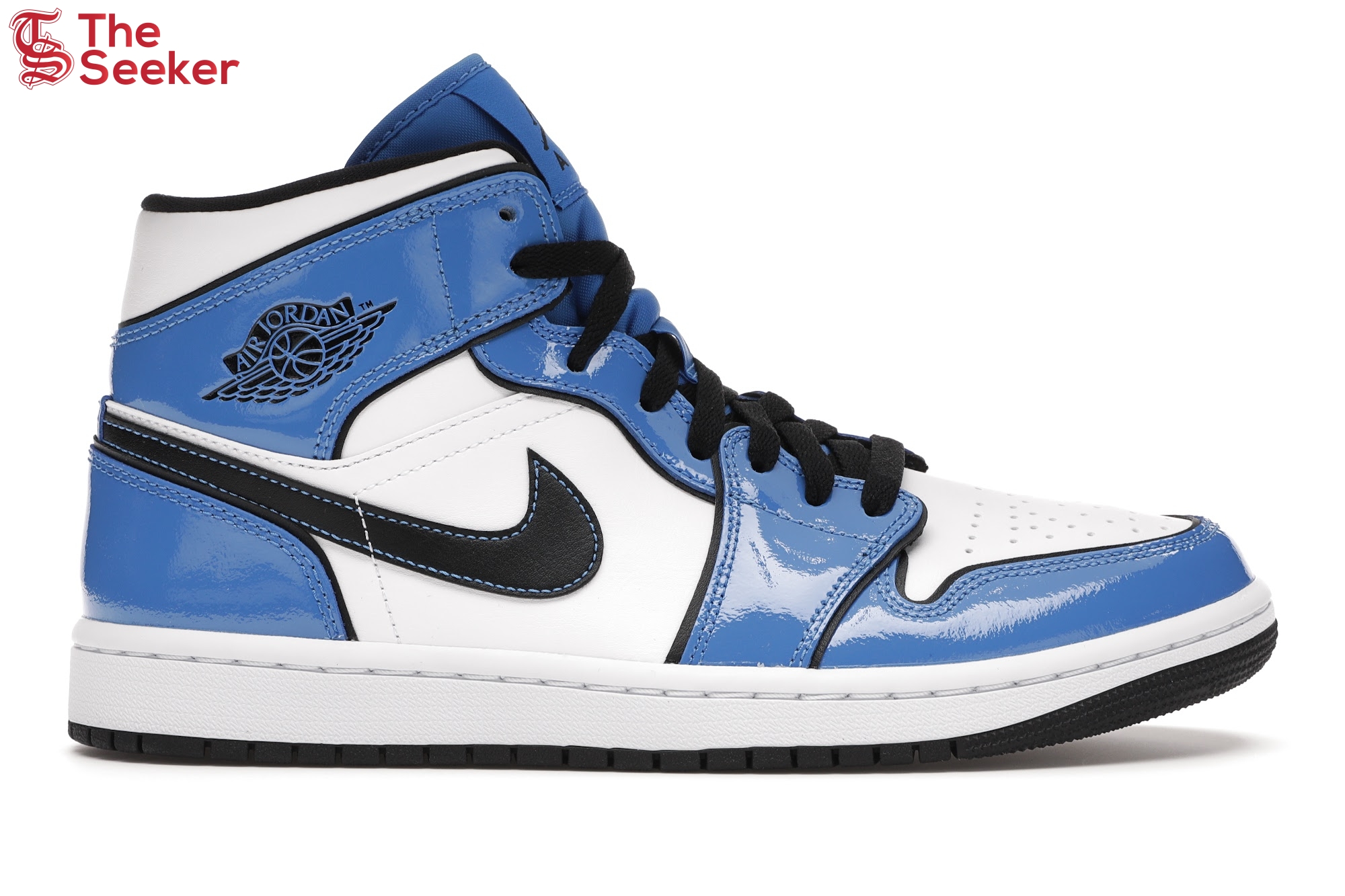 Jordan 1 Mid Signal Blue