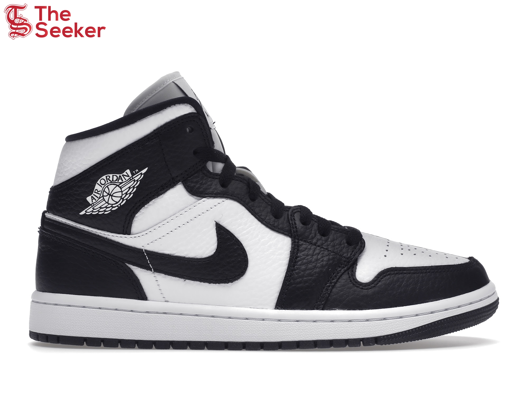 Jordan 1 Mid Split Black White (Women's)