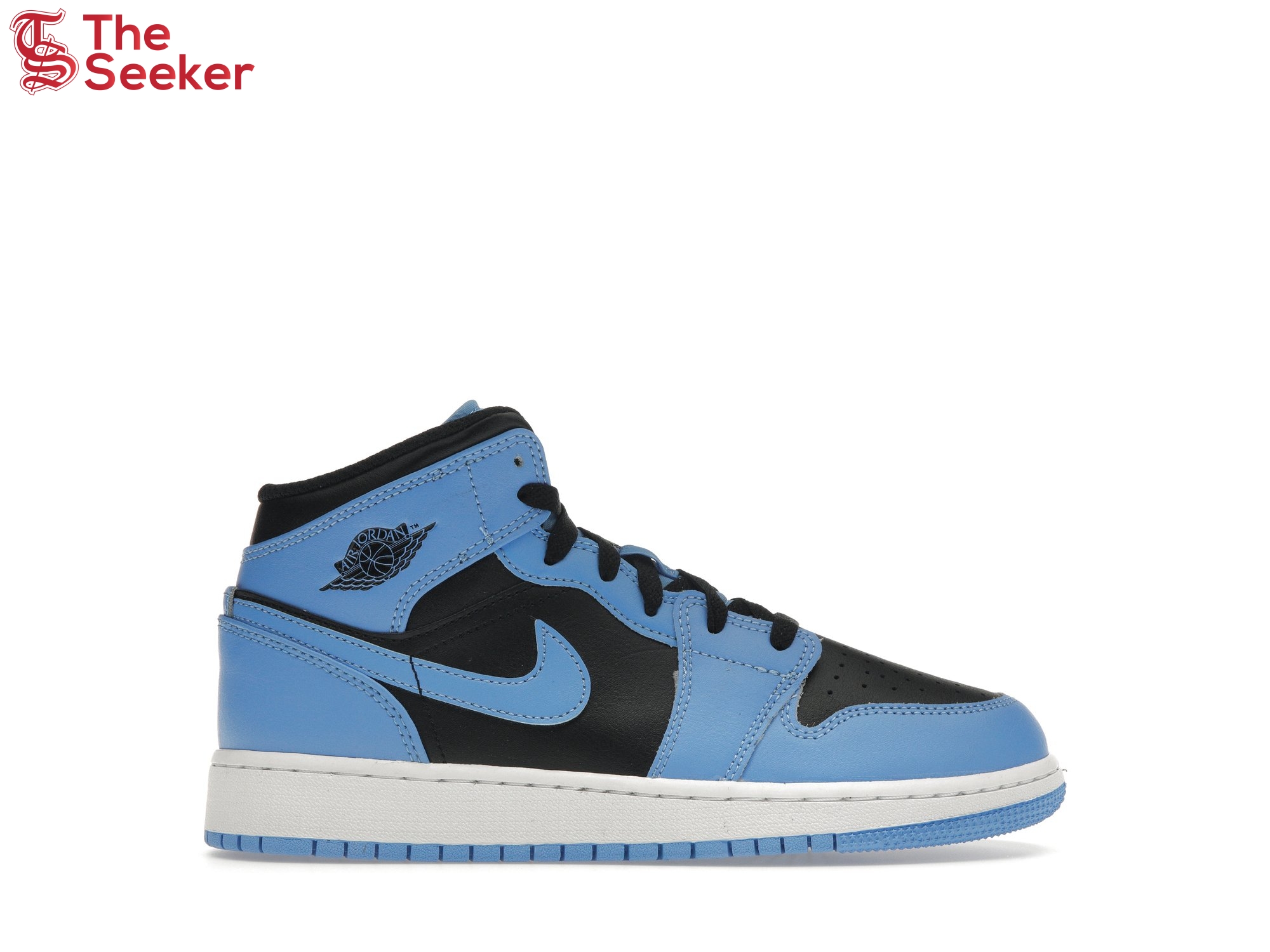 Jordan 1 Mid University Blue Black (GS)