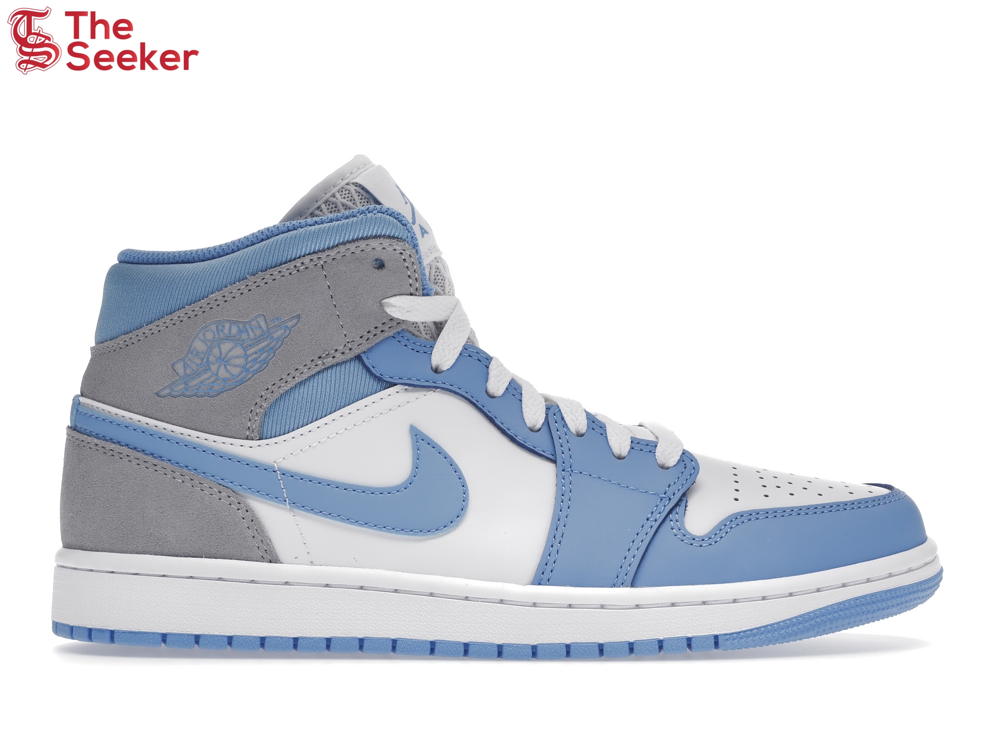 Jordan 1 Mid University Blue Grey