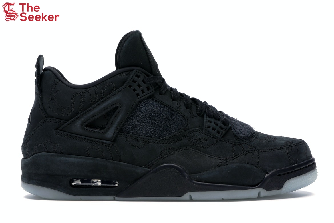 Jordan 4 Retro Kaws Black