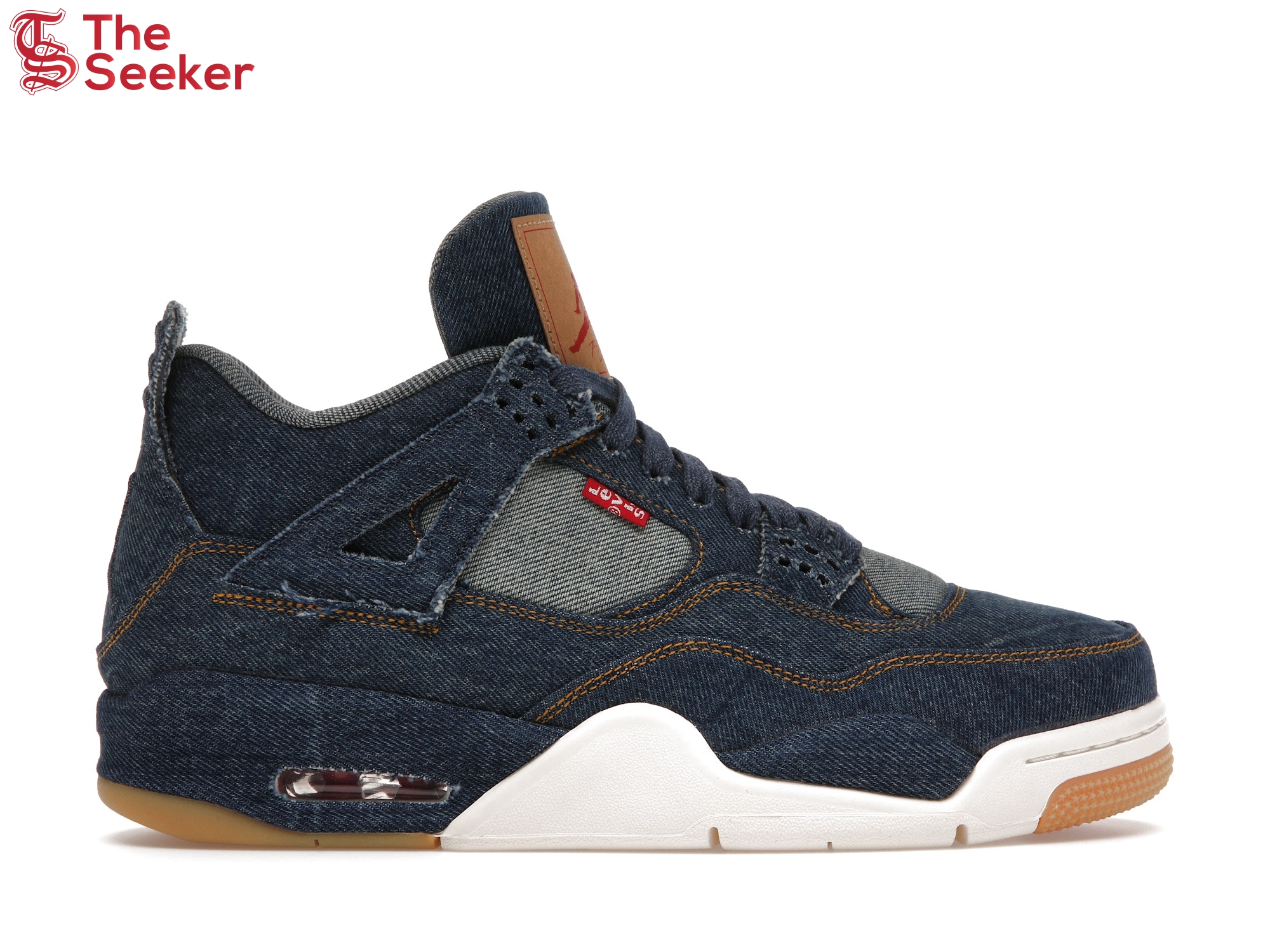 Jordan 4 Retro Levi's Denim (Tag with Levi's Logo)