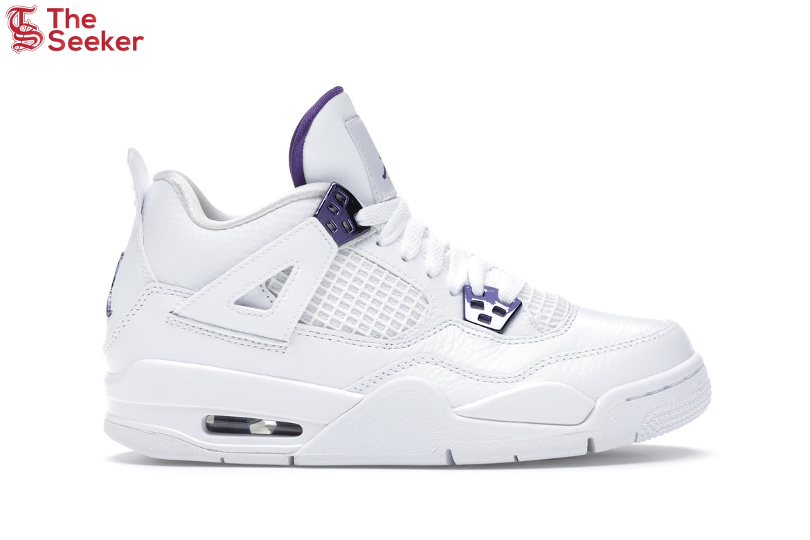 Jordan 4 Retro Metallic Purple (GS)