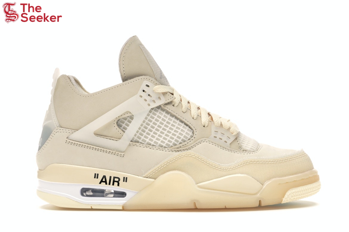 Jordan 4 Retro Off-White Sail (Women's)