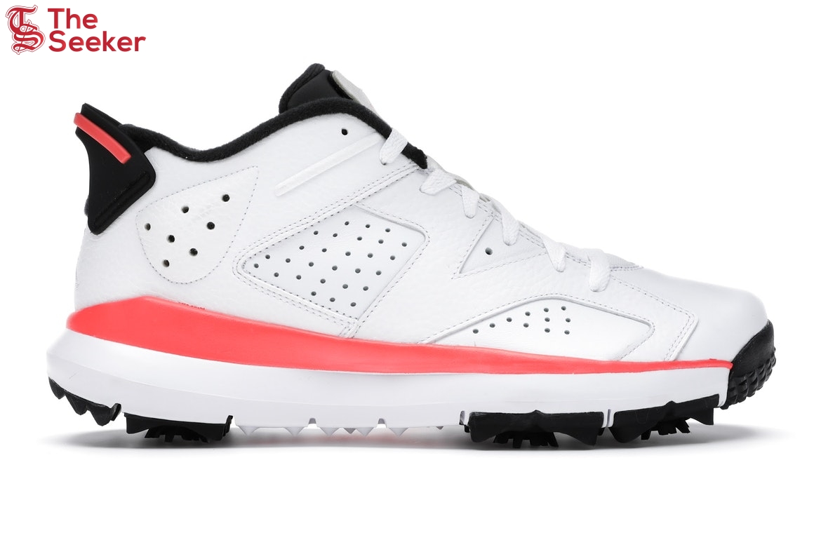Jordan 6 Retro Golf Cleat Infrared