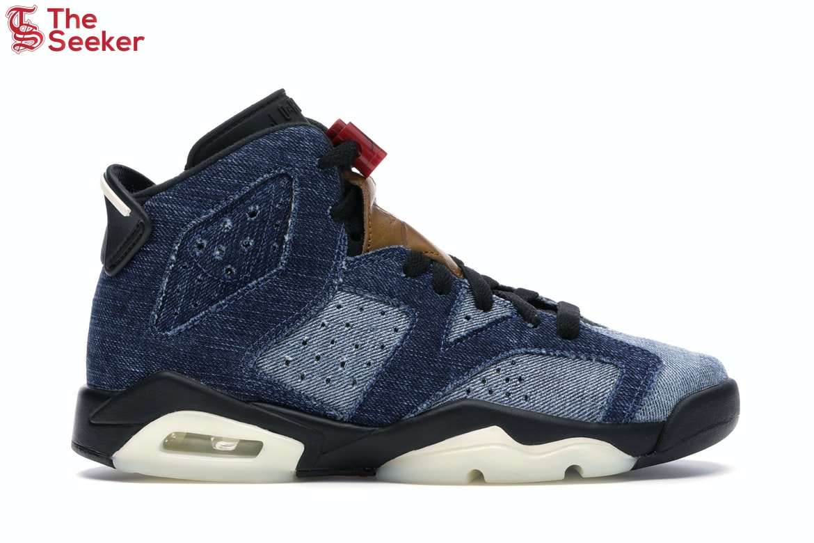 Jordan 6 Retro Washed Denim (GS)