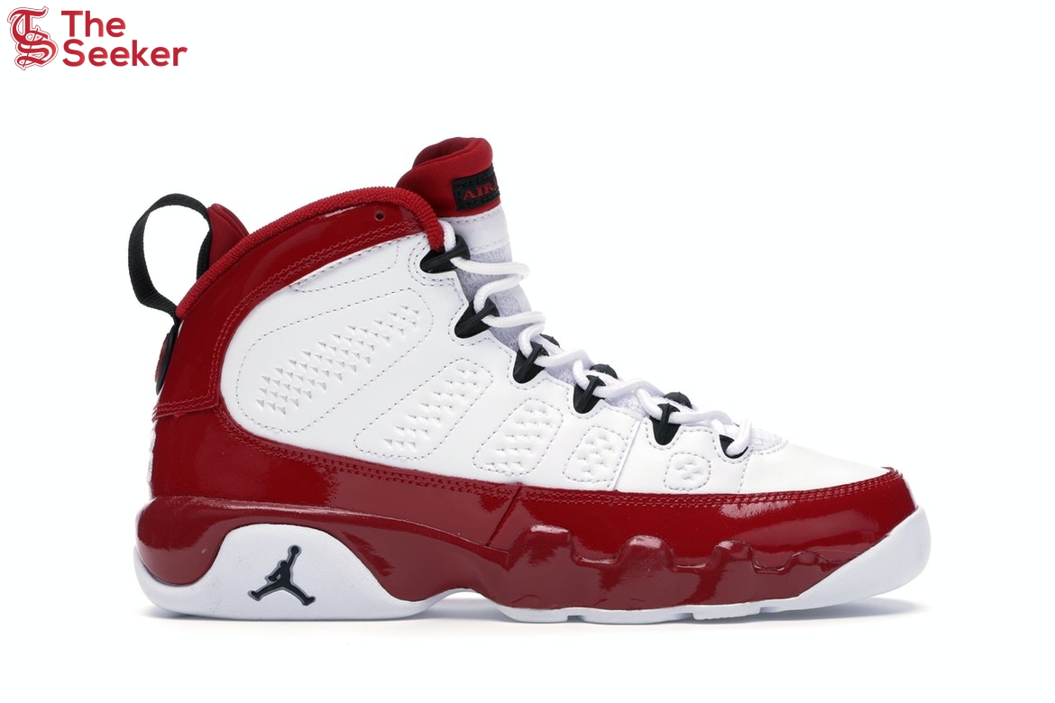 Jordan 9 Retro White Gym Red (GS)