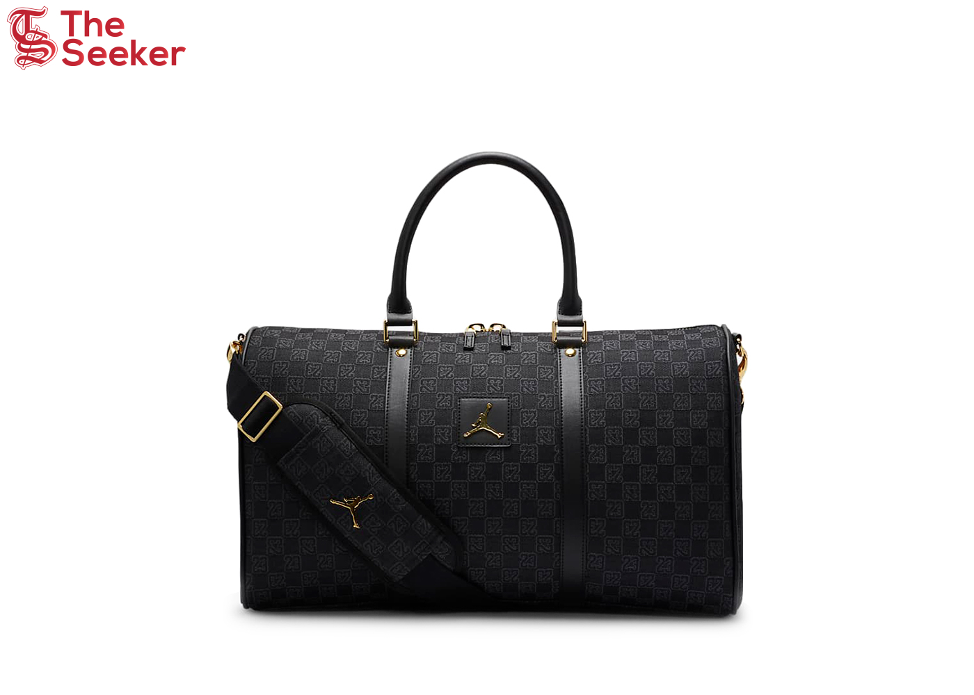 Jordan Monogram Duffle Bag Black