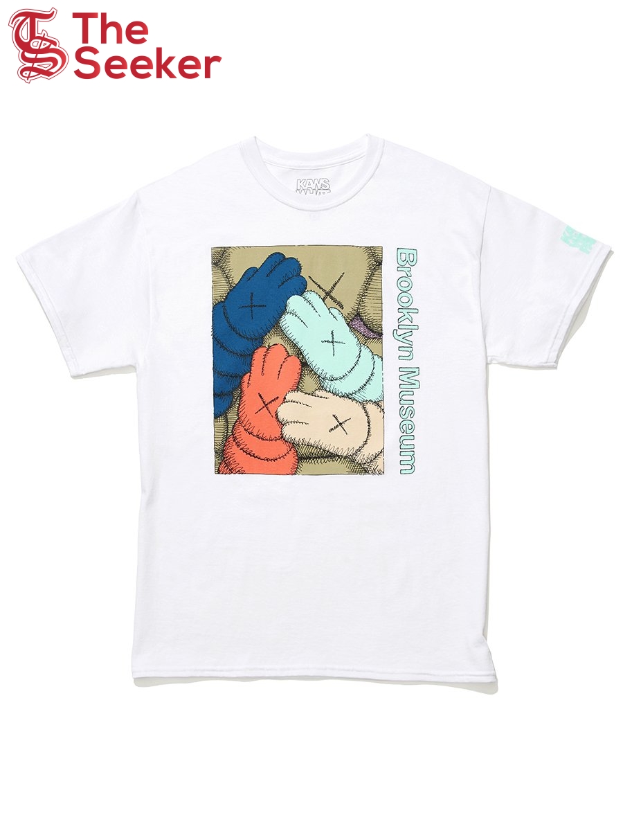 KAWS Brooklyn Museum URGE T-shirt White/Tan