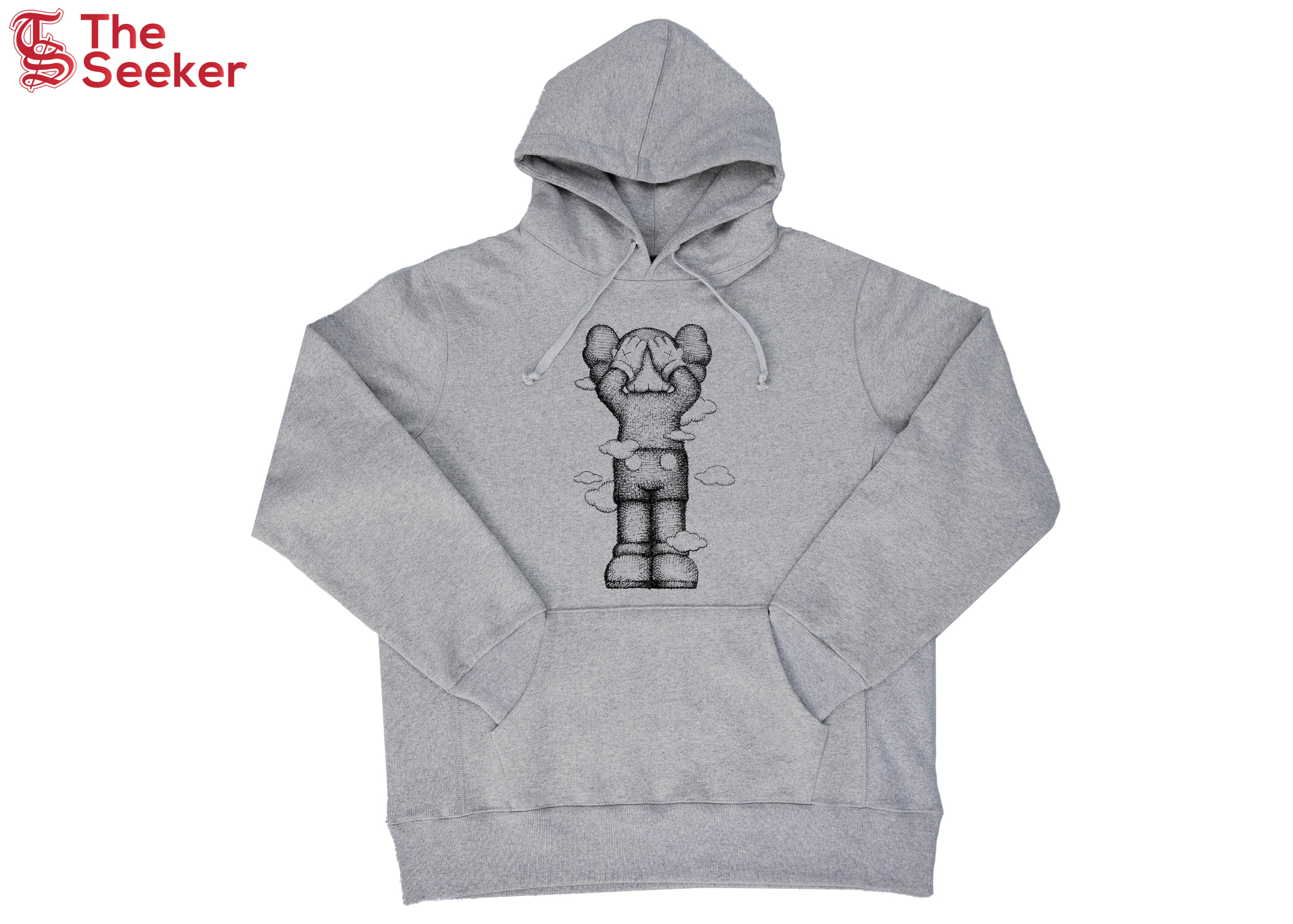 KAWS Holiday UK Hoodie Grey