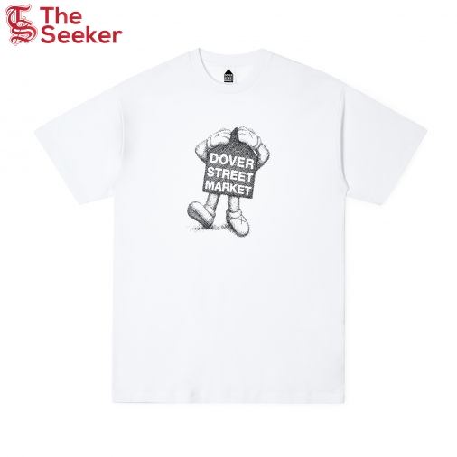 KAWS x Dover Street Market Special Mascot T-Shirt White