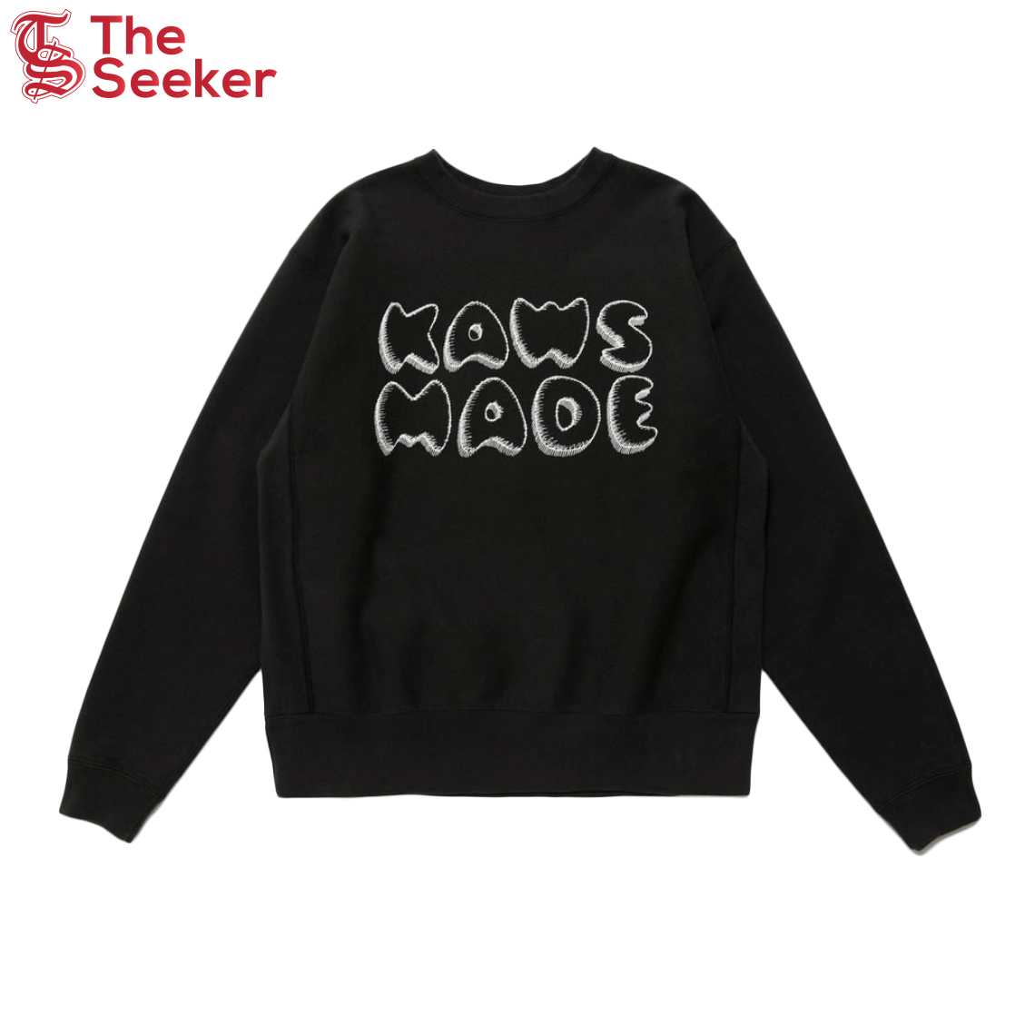 KAWS x Human Made #3 Sweatshirt Black
