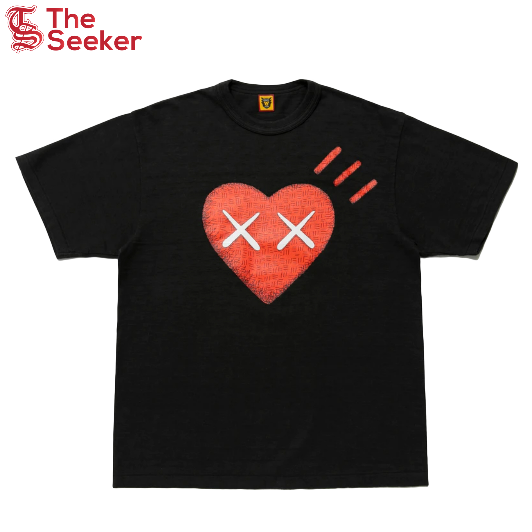 KAWS x Human Made #6 Tee Black