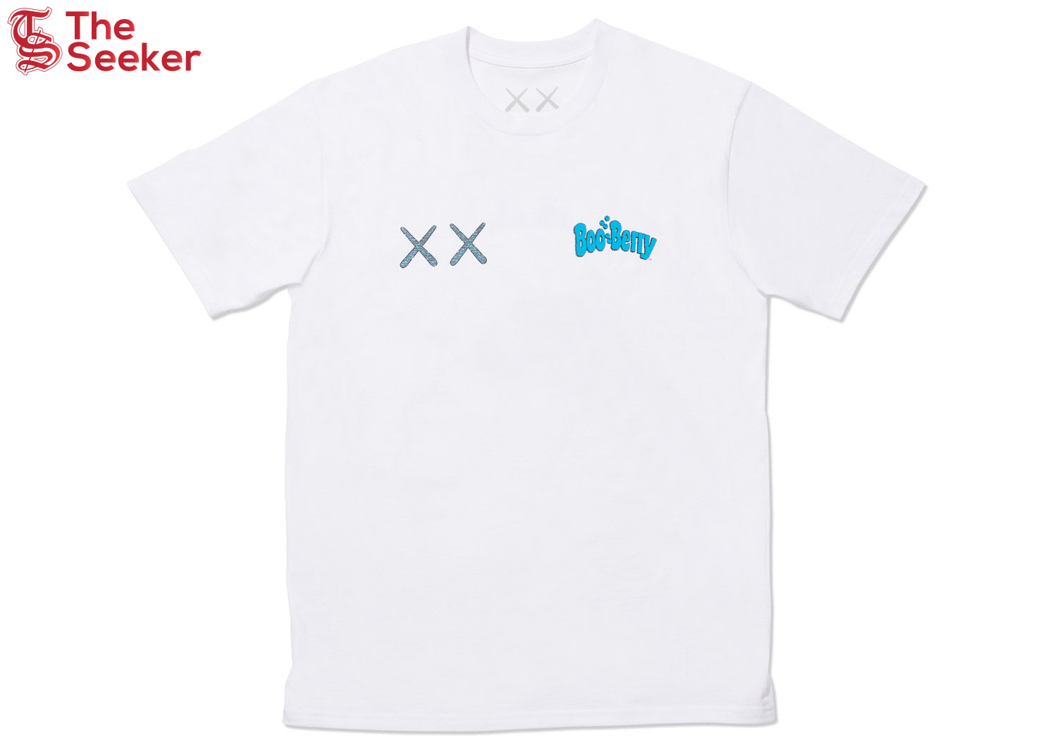 KAWS x Monsters Boo Berry T-shirt White