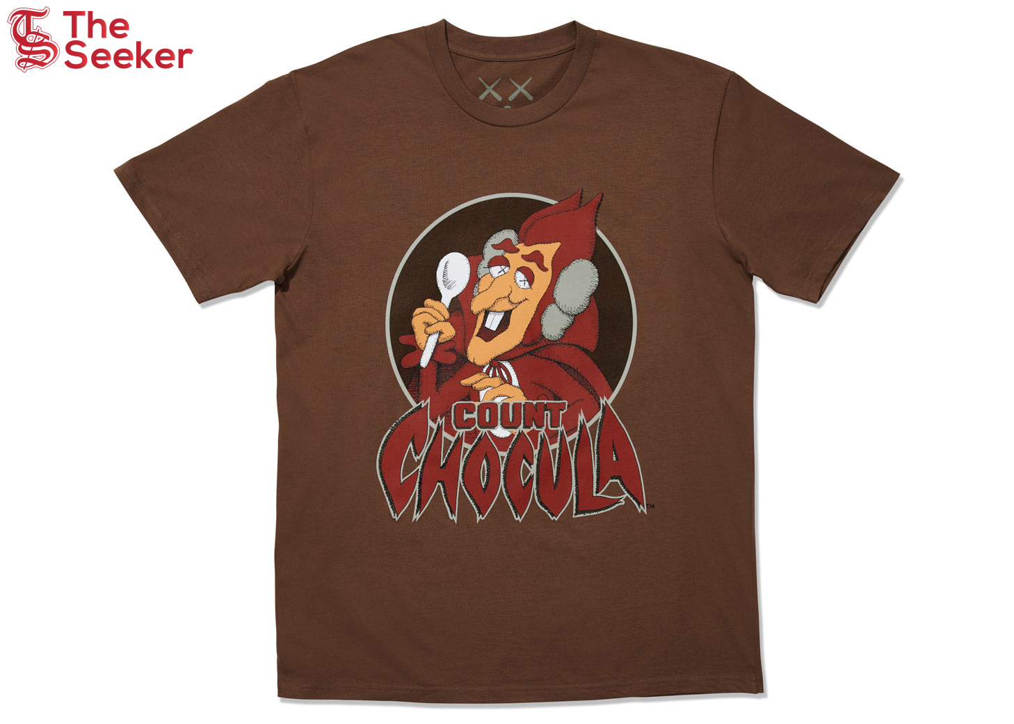 KAWS x Monsters Count Chocula T-shirt Brown