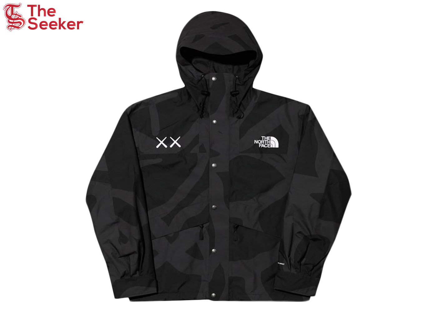 KAWS x The North Face Retro 1986 Mountain Jacket Black