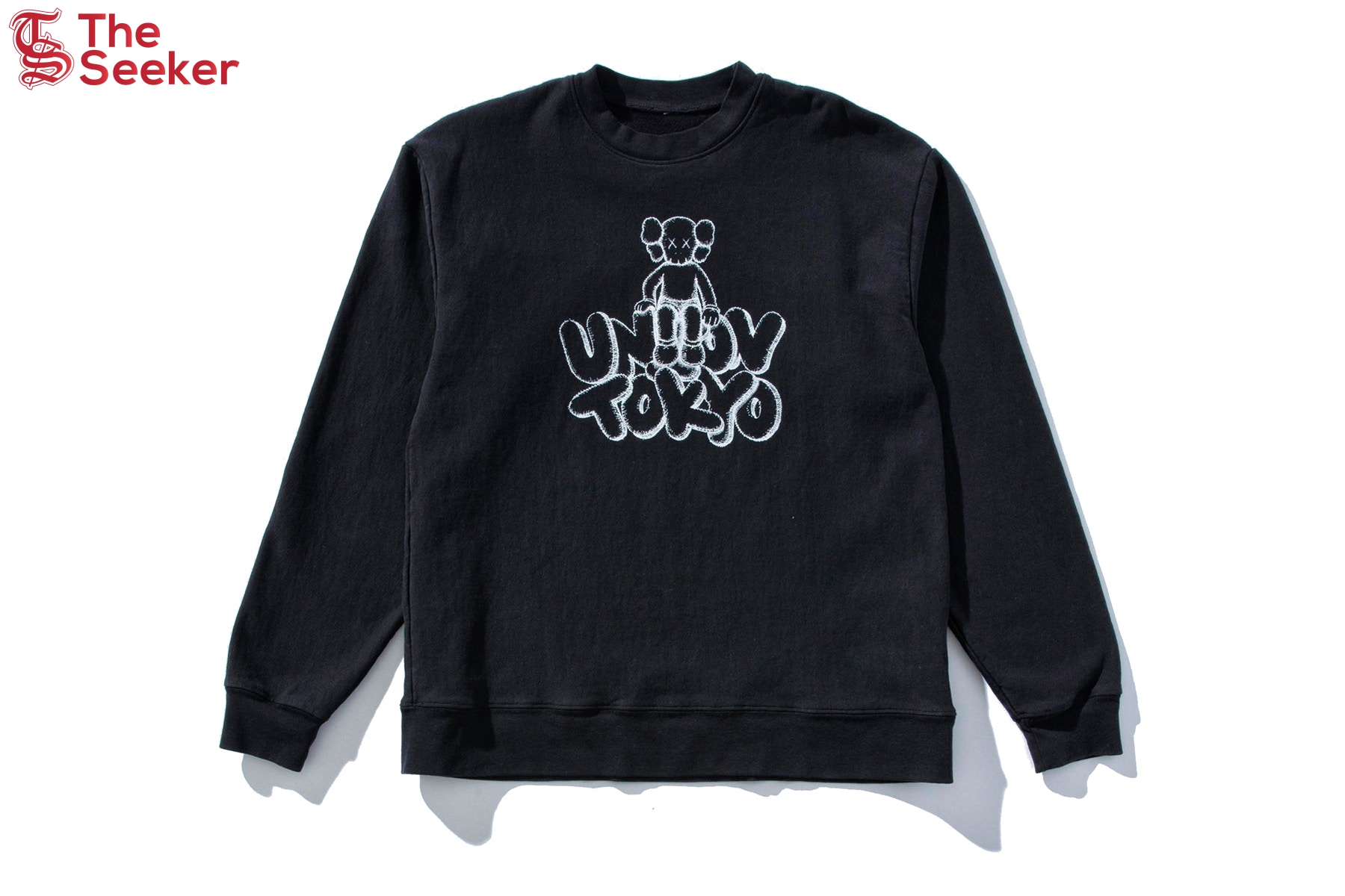 KAWS x Union Tokyo Crewneck Black