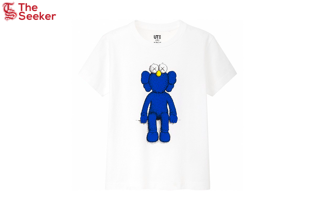 KAWS x Uniqlo Blue BFF Tee (Kids) White