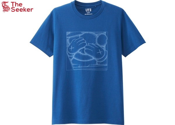 KAWS x Uniqlo Chum Tee (Asia Sizing) Blue